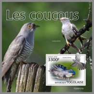 TOGO 2020 MNH Cuckoos Kuckucke Coucous S/S - OFFICIAL ISSUE - DH2016 - Cuculi, Turaco