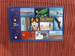 Alaska Phonecard Only 15.000 EX Made Rare - [2] Tarjetas Con Chip