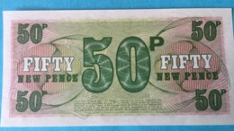 Billet British Armed Forces 50 Pound - Other & Unclassified