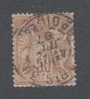 France - Timbres Oblitérés - Type Sage - N°80a - Cote: 2 Euros - 1876-1898 Sage (Type II)
