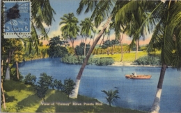 1949  PUERTO RICO - T.P. CIRCULADA ,VIEW OF " CAMUY " RIVER - Puerto Rico