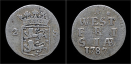 Netherlands West-Friesland 2 Stuiver 1787 - Monete Provinciali