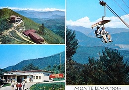 Miglieglia Monte Lema Stazione Seggiovia Sesselbahn - Miglieglia