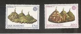 San Marino - Serie Completa Nuova MNH: Europa CEPT - 1977 * G - 1977