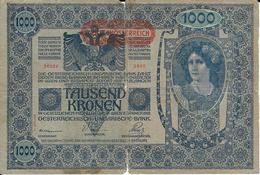 Billet De 1000 Marks Autriche Hongrie 02/01/1902 - Autres - Europe