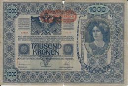 Billet De 1000 Marks Autriche Hongrie 02/01/1902 - Other - Europe