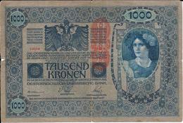 Billet De 1000 Marks Autriche Hongrie 02/01/1902 - Autres - Europe