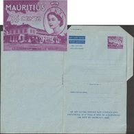 Maurice / Mauritius 1962. Aérogramme Elizabeth II. Le Château Du Réduit, Siège De La Présidence. 3 Lignes D'inscriptions - Châteaux