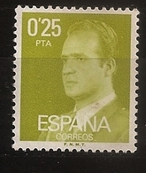 Espagne España 1977 N° 2055a Iso ** Courant, Roi, Juan Carlos 1er, Franco, Démocratie, Constitution, Coup D'Etat, Fraude - 1971-80 Neufs
