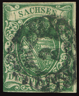 GERMANY SACHSEN 1851 3 PFG. USED OFFER! - Sachsen