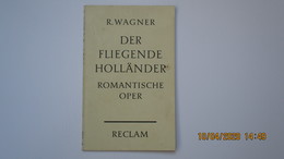 4 LIVRETS Richard WAGNER / PHILLIP RECLAM JUN. STUTTGART 1959-69 - Musique