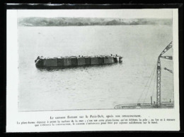 Snoghøj Et Middelfart - Construction Pont Danois Lillebæltsbroen (Lillebælt)- Coupure De Presse (encadré Photo) De 1931 - Travaux Publics