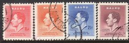 Nauru 1937 Coronation Set Of 3, Used, SG 44/7 (BP) - Nauru