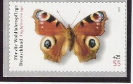2005 Allem. Fed. Mi. Deutschland Mi. 2504R **MNH  Folienstamp Mit Nr. 025  Schmetterlinge - Ongebruikt