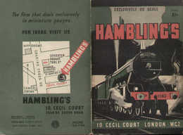 Catalogue HAMBLING'S 1955 Exclusively OO Scale - Anglais