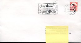 53903 Italia, Special Postmark 1997 Arezzo,franz Schubert Johannes Brahms, (mistake In The Name Of Schubert !!!) - Musik