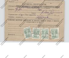 RUSSIA / RUSSLAND, 1940, Paketkarte, Michel 680 (4), 1x Beschädigt - Lettres & Documents