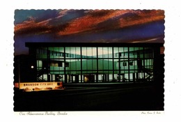 BRANDON, Manitoba, Canada, Brandon Civic Administration Building, 1978 4X6 Chrome Postcard - Brandon