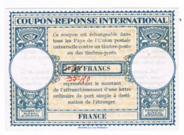 A2-16 - COUPON-REPONSE INTERNATIONAL De 15 Francs RECTIFIE à La Main à 25, 30, 35 Puis 40 FF NEUF - Cupón-respuesta