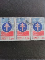 N° 1885 Défaut Encrage Coulures Dans France. - Used Stamps