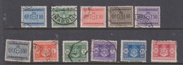 Italy Luogotenenza PD 60-70 1945-46 Postage Due,used, - Strafport