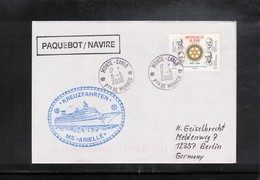 Monaco 2006 MS Arielle Interesting Ship Letter - Lettres & Documents