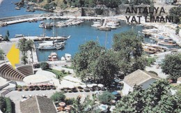 Turkey, TR-PTT-BC-0005, Alcatel, PTT, Barcode, 1st Issues, 60 Units, Antalya Yat Limani (Antalya Marina), 2 Scans. - Turquie