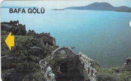 Turkey, TR-PTT-BC-0009, Alcatel, PTT, Barcode, 1st Issues, 100 Units, Bafa Golu (Bafa Lake), 2 Scans. - Turquie