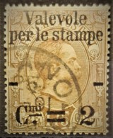 ITALIA / ITALY 1890 - Canceled - Sc# 63 - 2c/1.75L - Oblitérés