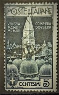 ITALIA / ITALY 1912 - Canceled - Sc# 124 - 5c - Ungebraucht