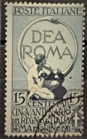 ITALIA / ITALY 1911 - Canceled - Sc# 122 - 15c - Ongebruikt