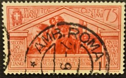 ITALIA / ITALY 1930 - Canceled - Sc# 253 - 75c - Gebraucht