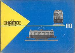 Catalogue HAMO 1961 TRAMWAY & DIESEL LOCOMOTIVES For HO Gauge - Inglés