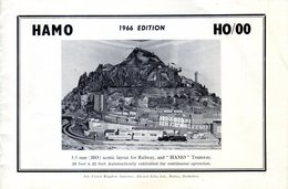 Catalogue HAMO 1966 TRAMWAY For HO/OO Gauge - Anglais
