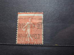 VEND TIMBRE DE France N°199 + LIGNE ROUGE EN HAUT !!! (b) - Used Stamps