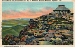 Summit House And Elevator Terminal, Whiteface Mountain Memorial Highway - Adirondack Mountains, New-York NY - Adirondack