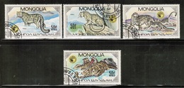 MN 1985 MI 1694-97 USED - Mongolië