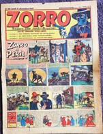 ZORRO - N° 80-  (  11 Décembre 1947  ) . ( Incomplet ) . - Zorro