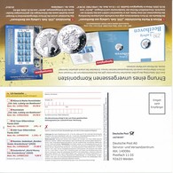 BRD Weiden DP Ganzsache Antwort 2020 Beethoven Pandabär / China Münzen - Storia Postale