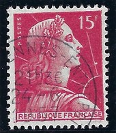 France - Marianne De Muller - N° 1011 - Oblitéré - Point Blanc à Droite - - 1955-1961 Marianne Of Muller