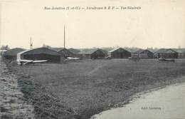 CPA 78 Yvelines Buc Aviation Aérodrome REP Vue Générale Robert Esnault-Pelterie - Buc