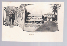 Gabon  Libreville - Pahouins - Agence Generale Des Chargeurs Réunis Ca 1905 Old Postcard - Gabon