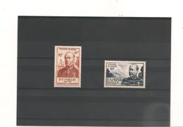 1953 Dt MAILLOT Et Dt LAVERAN N° Y/T : 305/306** Côte: 14,50 € - Unused Stamps