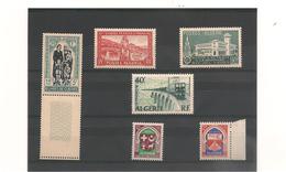 1955/58  Petit Lot  N° Y/T :326-330-334-337A - 337E-340-** Côte: 24,50 € - Ongebruikt