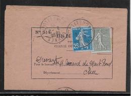 France N°140 Sur Formulaire 514 - TB - 1906-38 Sower - Cameo