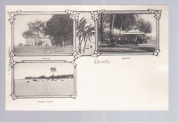 Gabon  Libreville - Hopital, Marché, Village Pyrha  Ca 1905 Old Postcard - Gabon