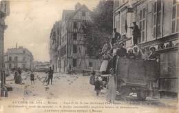 77-MEAUX-GUERRE DE 1914, ASPECT DE LA RUE DU GRAND-CERF APRES L'ECLATEMENT DE LA MINE DETRUISANT LE PONT DU MARCHE... - Meaux