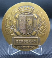 0144 - MÉDAILLE BERGERAC - Hommage Du Conseil Municipal - Bronze - Autres & Non Classés