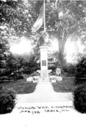 [DC12219] CPA - UNITED STATES - ILLINOIS - MORTON GROVE - WORLD WAR MONUMENT - PERFETTA - Non Viaggiata - Yosemite