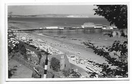 Real Photo Postcard, Sandown, The Beach Shanklin, And Culver Cliffs. - Sandown